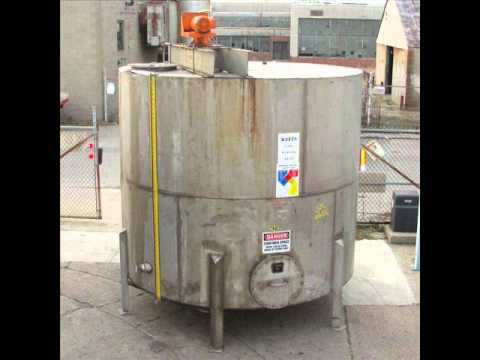 4200 gallon stainless steel conical bottom tank