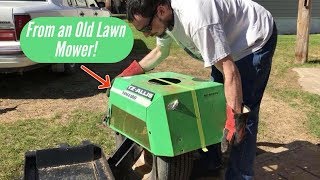 Building a New Fender for My Car Dolly Using Old Lawn Mower Parts!