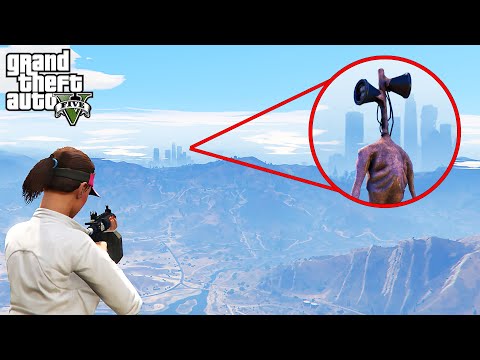 I Found Siren Head on GTA 5 (Grand Theft Auto V)