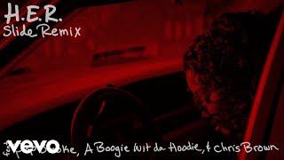 Slide (Remix) (Feat. Pop Smoke, A Boogie Wit Da Hoodie & Chris Brown)