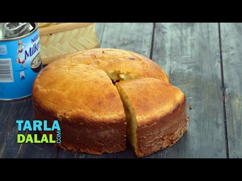 Video Eggless Cake Recipe By Tarla Dalal