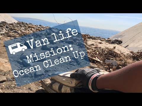 Humanitarian Van Life: Camping and Cleaning up Beaches