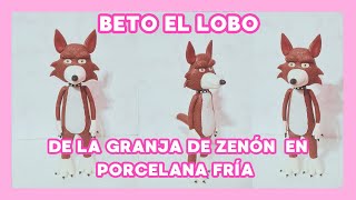 Lobo Beto En Porcelana Fría