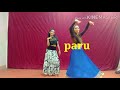 Kannala kannala jaya ravi  nayanthara .dance by Paru and keerthana