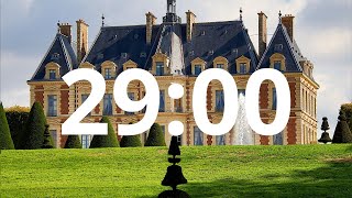 29 Minute Countdown Timer With Alarm Simple Beep