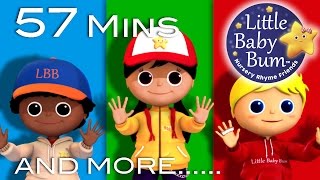 Open Shut Them | Plus Lots More Nursery Rhymes | 57 Minutes Compilation from LittleBabyBum!