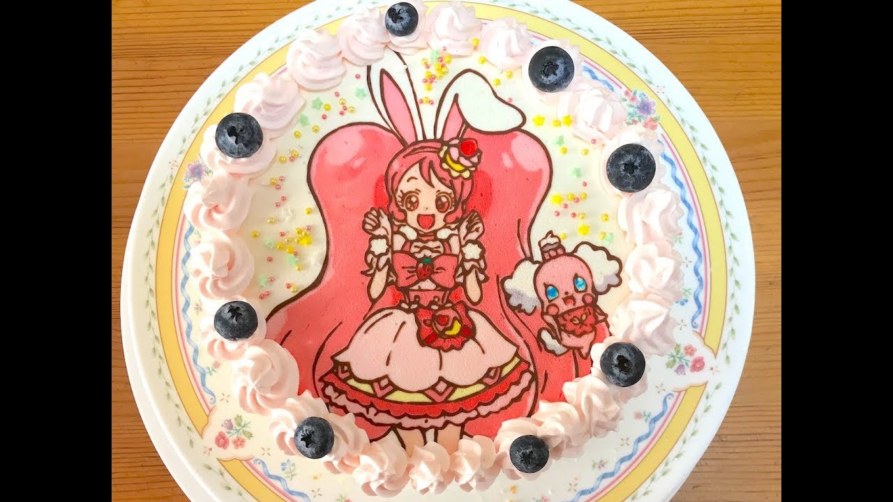 プリキュア ケーキ 手作り