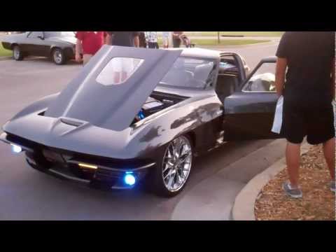 Corvette Stingray Horsepower on 1964 Corvette Coupe C2 Zr1 With Vibe Audio At Sema 2010   638 Hp