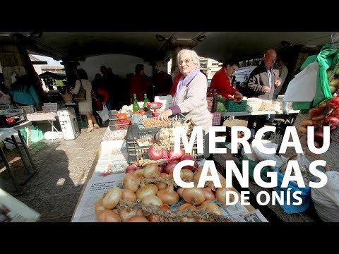 video about Sunday Market of Cangas de Onís