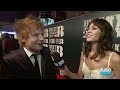 Ed Sheeran Praises Olly Murs, Emeli Sande on Red Carpet - BRIT Awards 2013