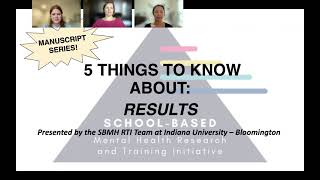 5 Things You Need to Know About the Results Section in 5 Minutes or Less
