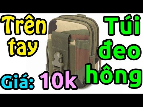 Trên tay túi đeo hông quân đội giá rẻ