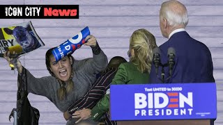 Biden Attacked By Protesters On Super Tuesday