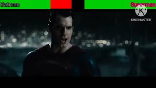 Batman Vs Superman With Healthbars Building Fight Part 1