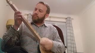 Panjo Sound Test. D.i.y Panjo Cbg Made By My Son And I.