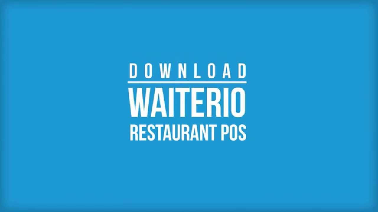 Waiterio Restaurant POS-New generation POS - YouTube