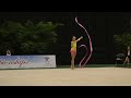 Camilla Feeley - Ribbon - All Around Final - 2013 U.S. Rhythmic Championships