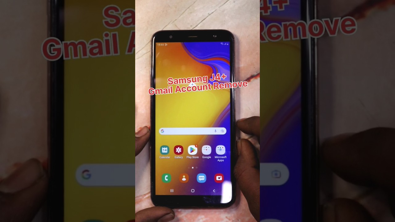 How To Remove Gmail Account From Samsung J4 Plus How To Remove Gmail Account From Samsung J4 Plus