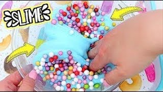 Diy Unicorn Crunch Slime! Cara Membuat Lendir Mengkilap!