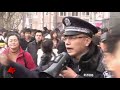 Raw Video: China Police Prevent "Jasmine" Demos