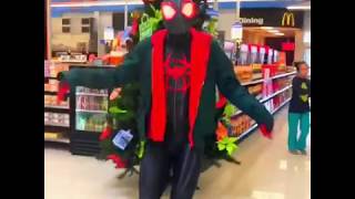 Spiderman Miles Morales Dancing Sunflower Swae Lee ft. Post Malone Song Spider-Man Spiderverse