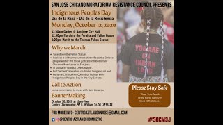 Indigenous Peoples Day / Dia De La Raza San Jose CA 10/12/2020
