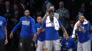 Rondae Hollis-Jefferson Throws Down A Rim-Rocking Jam