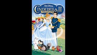 Opening To Cinderella Ii Dreams Come True 2002 Vhs