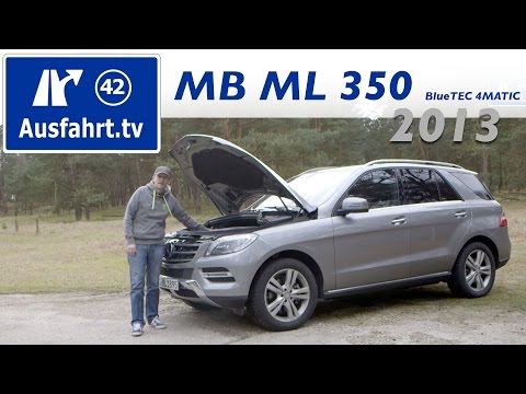 2013 Mercedes-Benz ML 350 BlueTEC 4MATIC - Fahrbericht der Probefahrt...