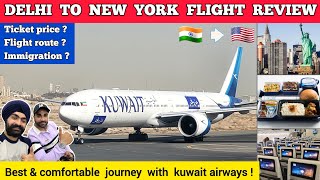 Delhi To New York Flight Review Kuwait Airways Delhi To New York Flight Delhi To Usa Flight