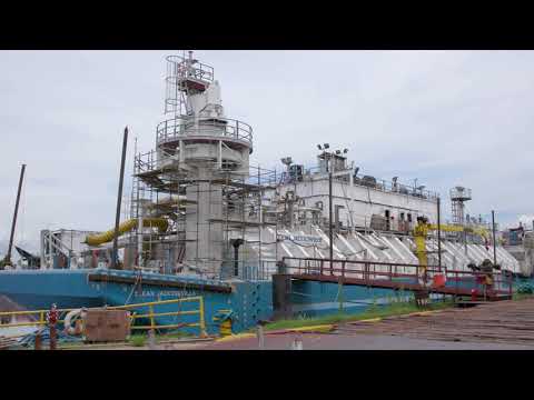 2,200m3 Clean Jacksonville barge video preview