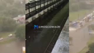 Гроза, Ливень, Сильный Дождь, Потоп В Москве.28.06.2021