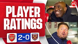 Rice Shakes The West Ham Hoodoo Player Ratings Arsenal 2-0 West Ham