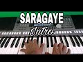 'Saragaye' (සරාගයේ) INTRO Piano cover.