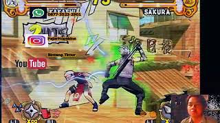 Naruto Ultimate Ninja 3 Mision -Rank 02 Infinite Mission Vs Sakura.