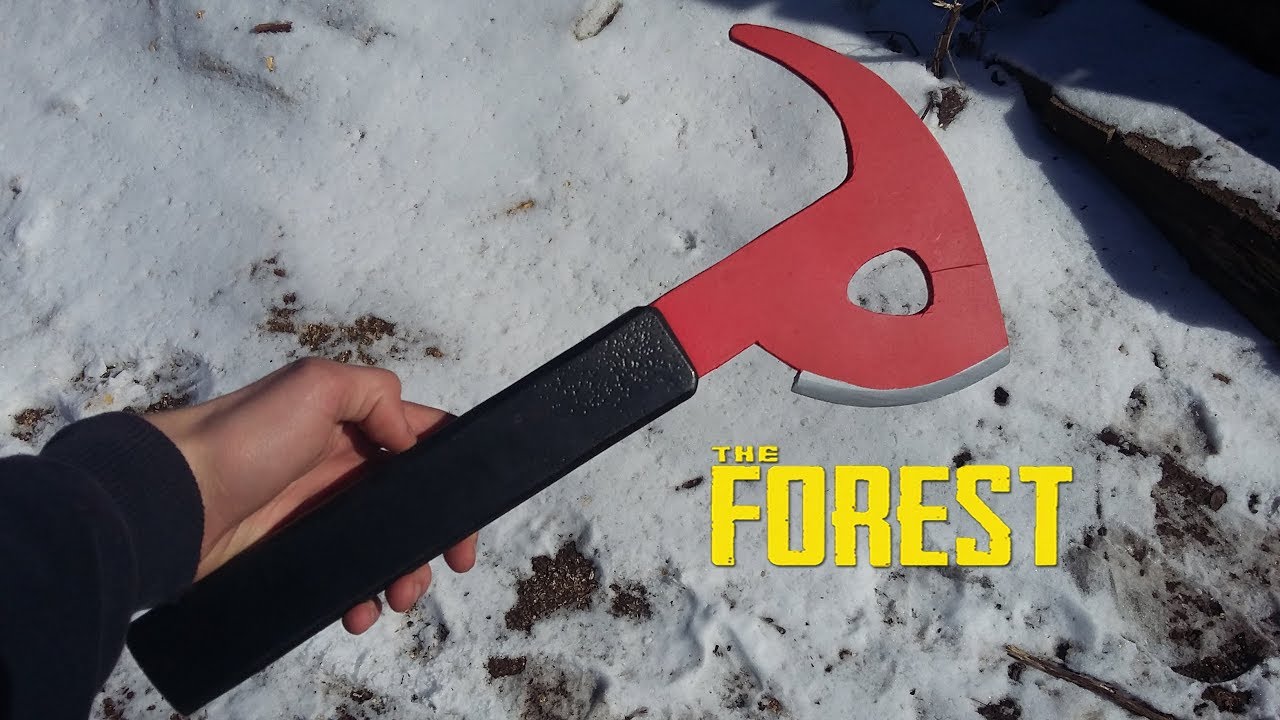 Как сделать топор из the forest 303