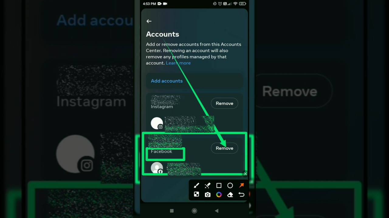 How to remove fb account from Insta account? #fb How to remove fb account from Insta account? #fb