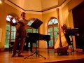 Damase : sonate en concert, pour flûte et harpe