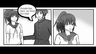 Yandere Simulator Comic (Manga): A Story of Three Senpais (Budo x Ayano) (Taro x Ayano)