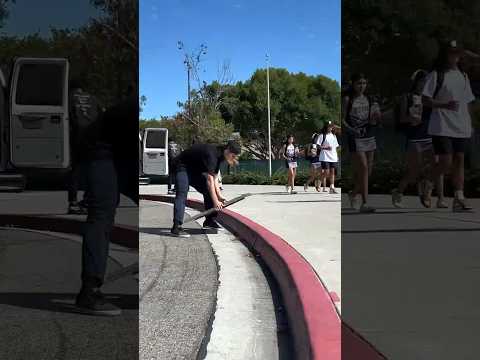 Kannan Dern Pro skater! Using the curb kicker‼️🤘🏽 #skateboarding