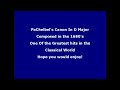 Pachelbel's canon in D Major - Romantic Modernized Version
