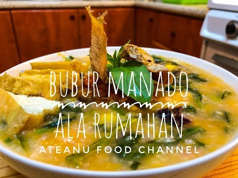 Resep Asli Bubur Manado Lengkap dan Sederhana - how to make Manadonese porridge