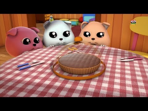สามลูกแมวน้อย | สัมผัสสำหรับเด็ก | เพลงของเด็ก | การ์ตูน | Nursery Rhyme | Three Little Kittens