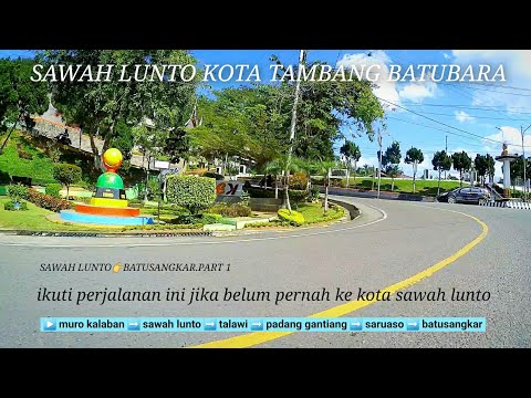 SAWAHLUNTO || KOTA TAMBANG BATU BARA