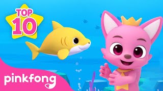 [TOP 10] Kids' Favorite Baby Shark Songs | Compilation | Pinkfong  for Kids