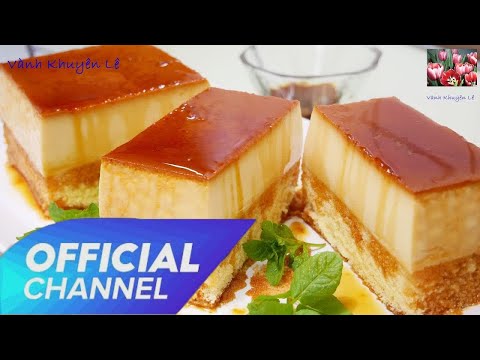 Cách làm gato Flan