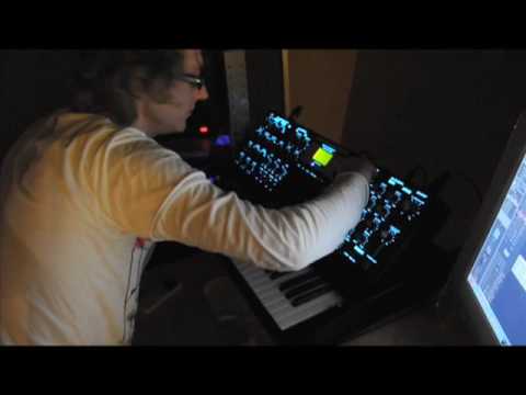 The Young Punx unbox the Minimoog Voyager Electric Blue