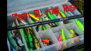 SL rods Rush 712L — тест бланка на рывковых проводках