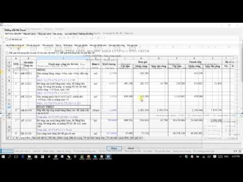 11. Đọc file excel giữ nguyên định mức và giá thông báo