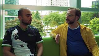 Interview with KuroKy TI 8 (русские субтитры)